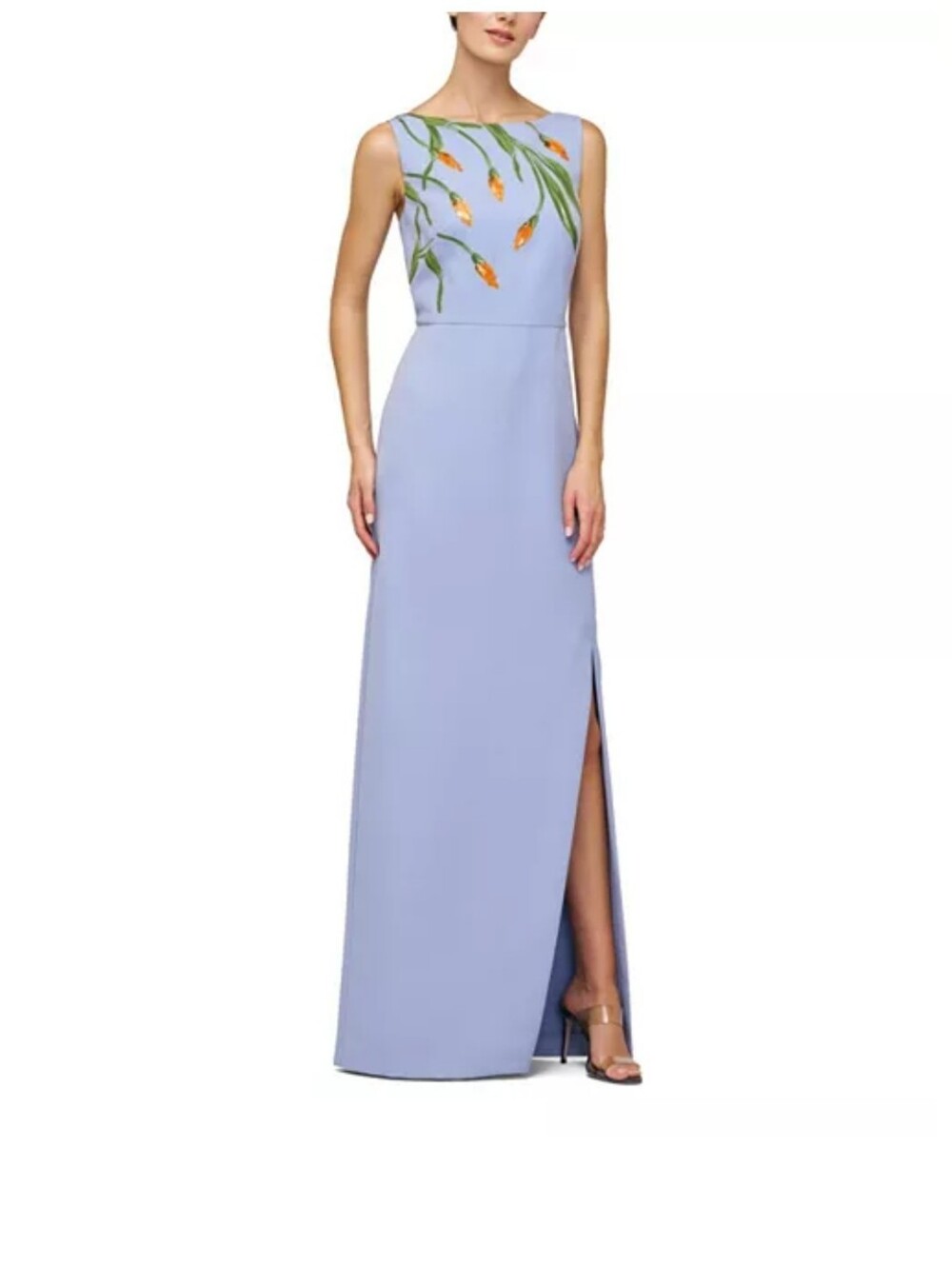 Kay Unger. Ira Embellished Column Gown.